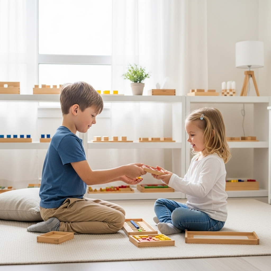 Liens Frères Soeurs Montessori : Guider la Séréntié