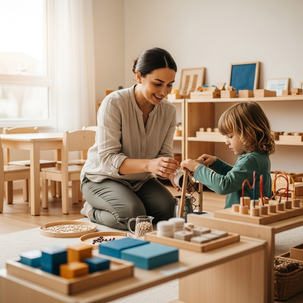 educateur montessori: Pilier de l’épanouissement de l’enfant