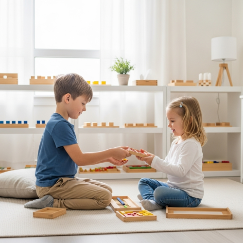 Liens Frères Soeurs Montessori : Guider la Séréntié